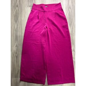 Express Women's Wide Leg Pants in Pink
